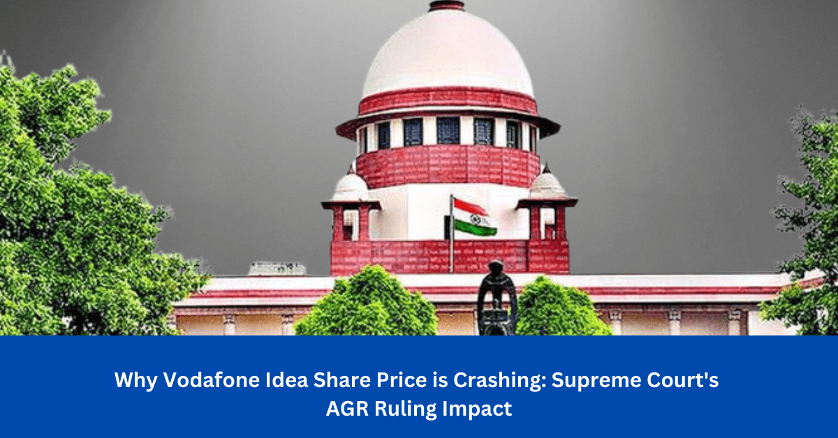 Why Vodafone Idea Share Price is Crashing: Supreme Court's AGR Ruling Impact